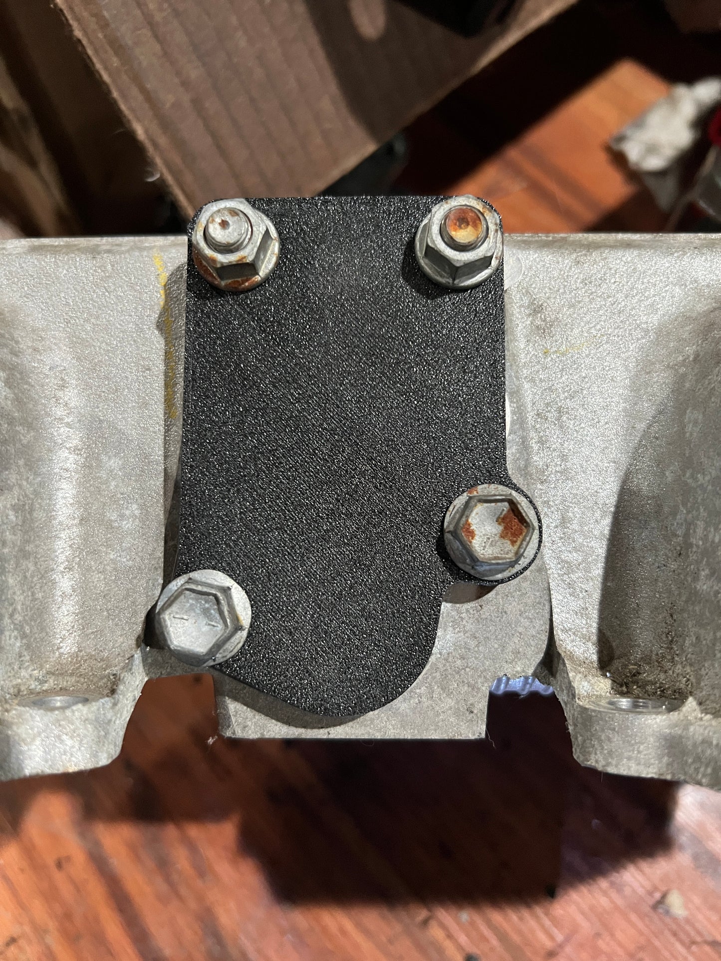 emission block off plates