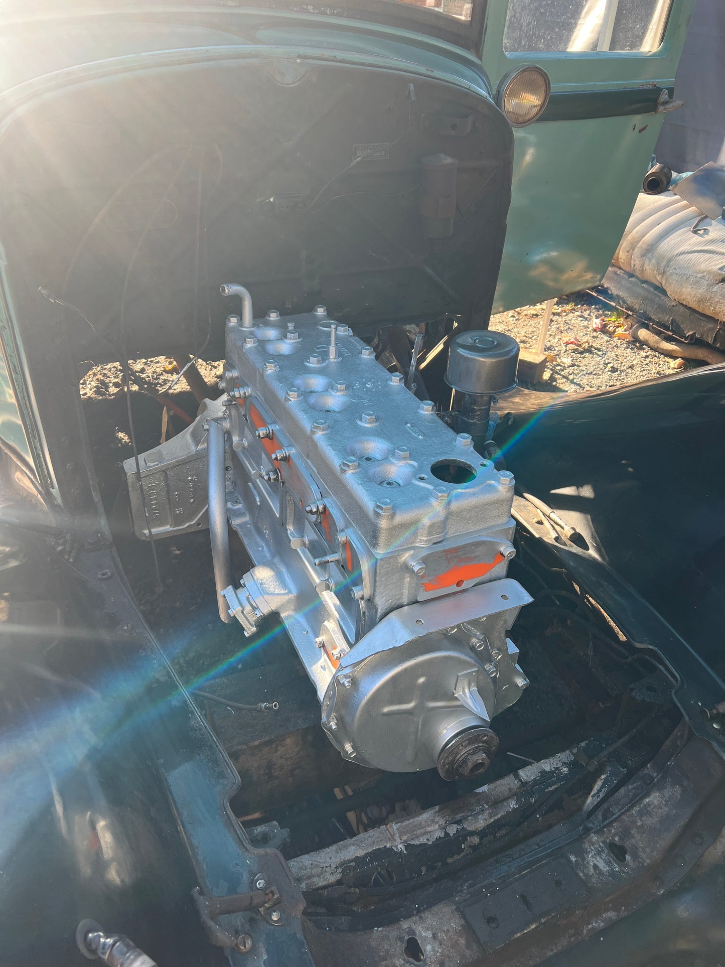 Block off kit for your Dodge 230 flat head 6