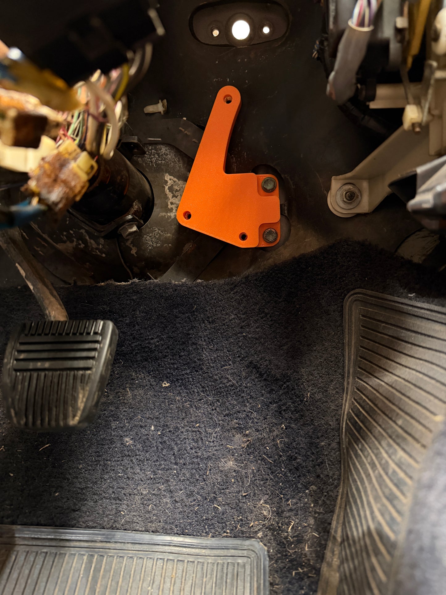 Toyota Supra C5 Throttle Pedal Bracket — GM DBW Pedal Conversion Mount ( Download )