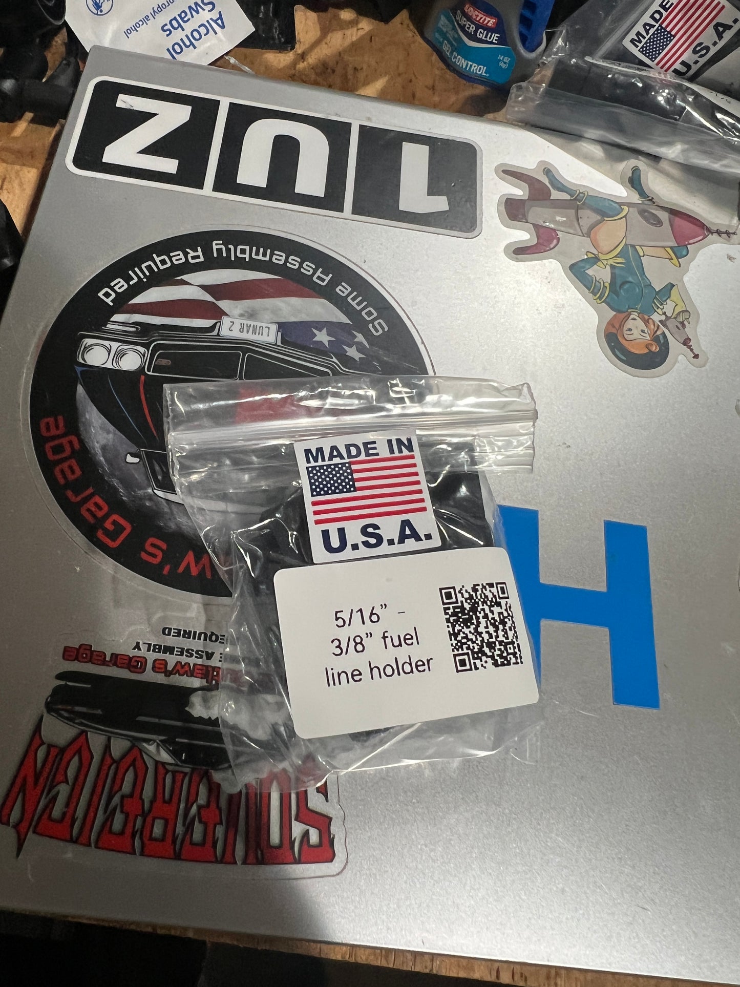 Fuel and Brake Line Holders