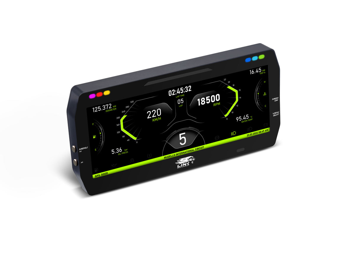 AIM MXT 10 Dash - LinkECU Strada Race Edition"