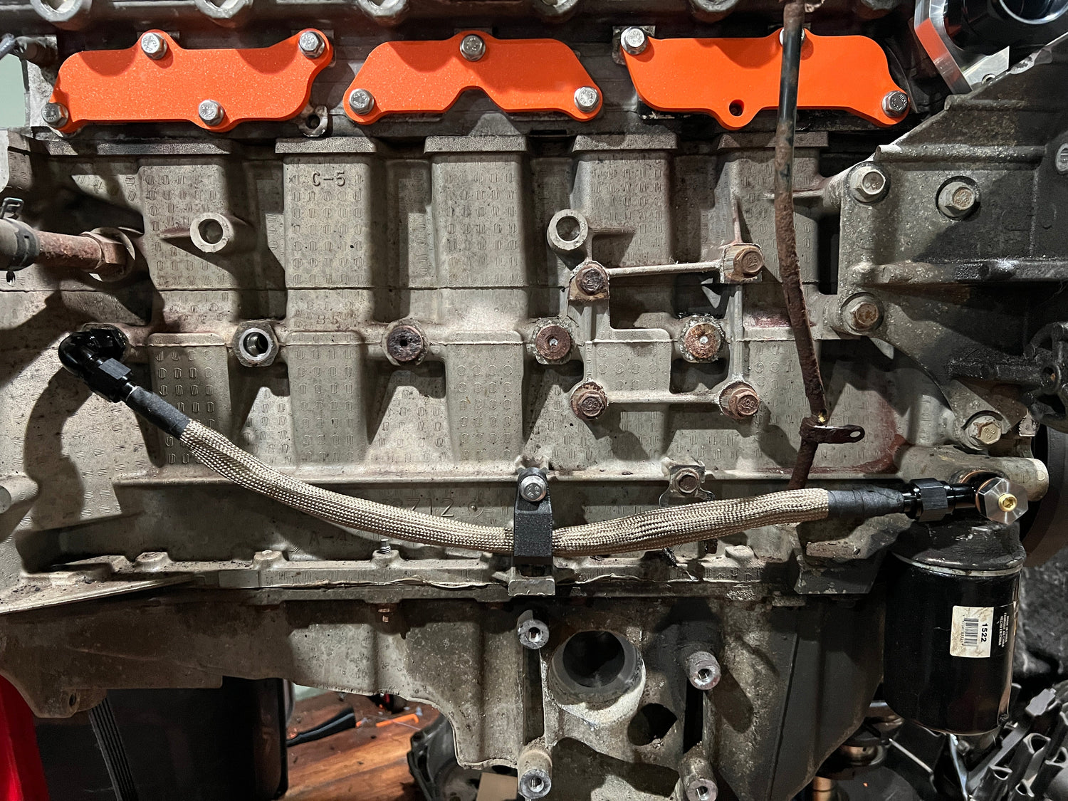 Engine Block off plates