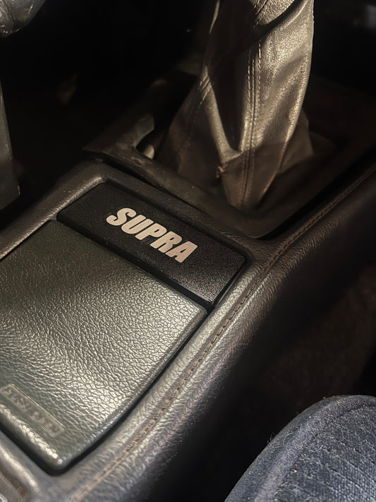 1986.5 -1989 MK3 Toyota Supra TEMS Delete Plate