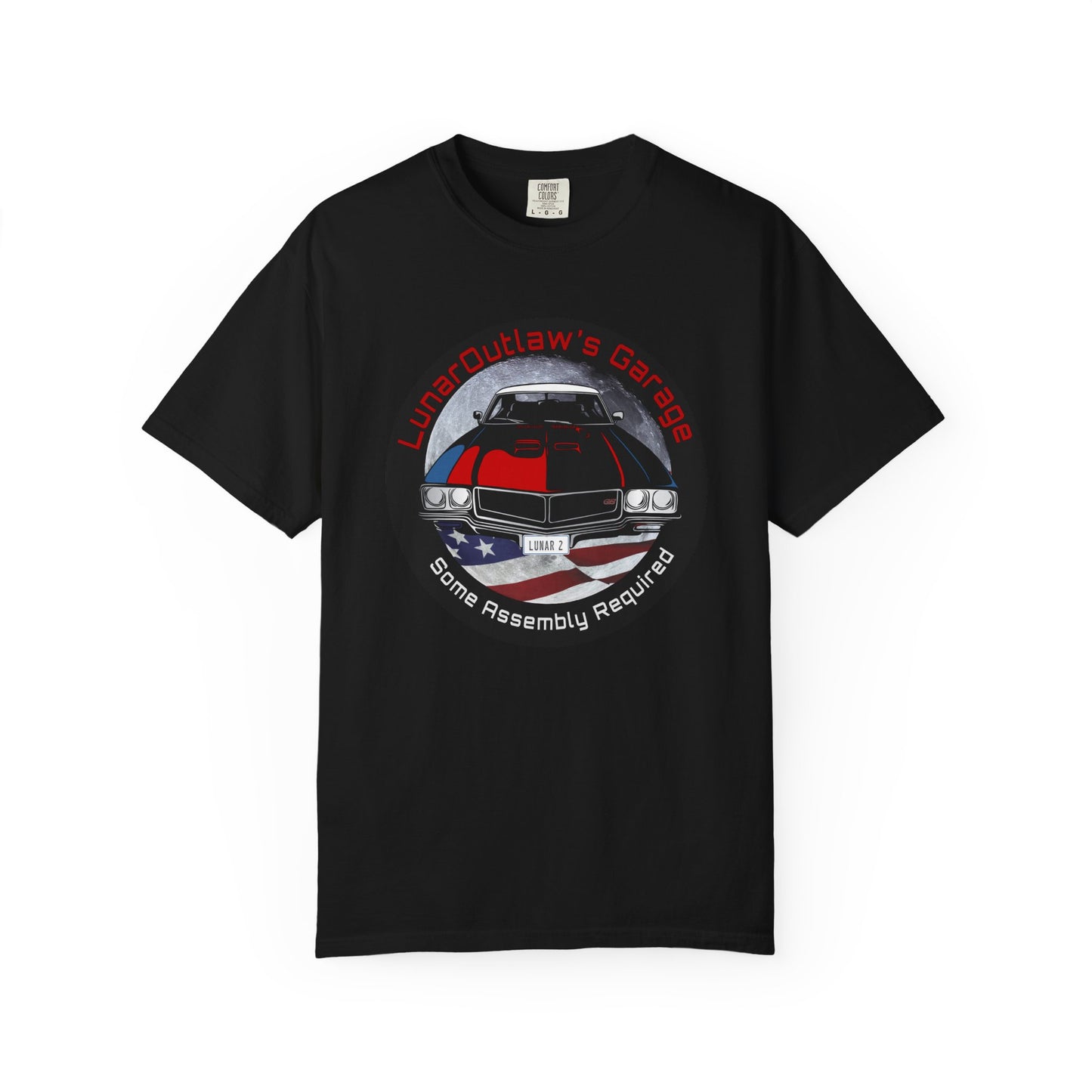 LunarOutlaw's Garage T-Shirt — Vintage Auto Tee