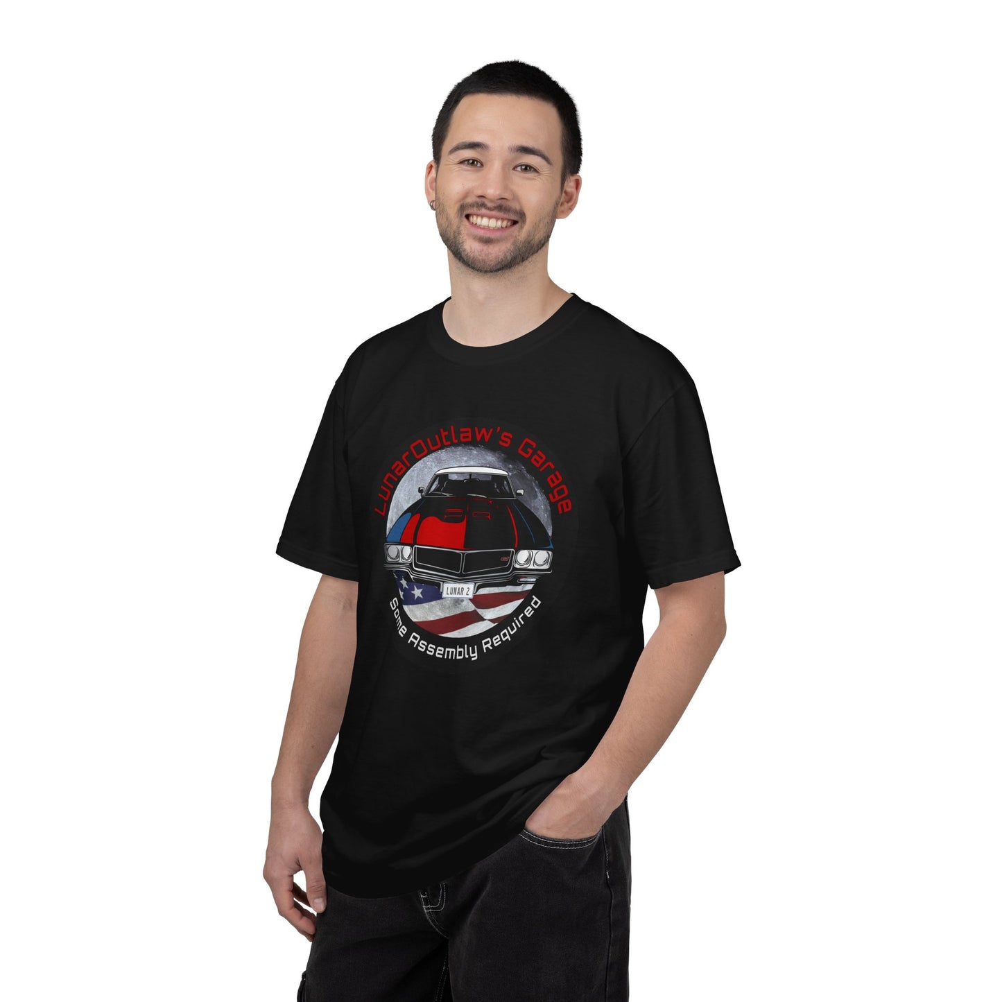 LunarOutlaw's Garage T-Shirt — Vintage Auto Tee