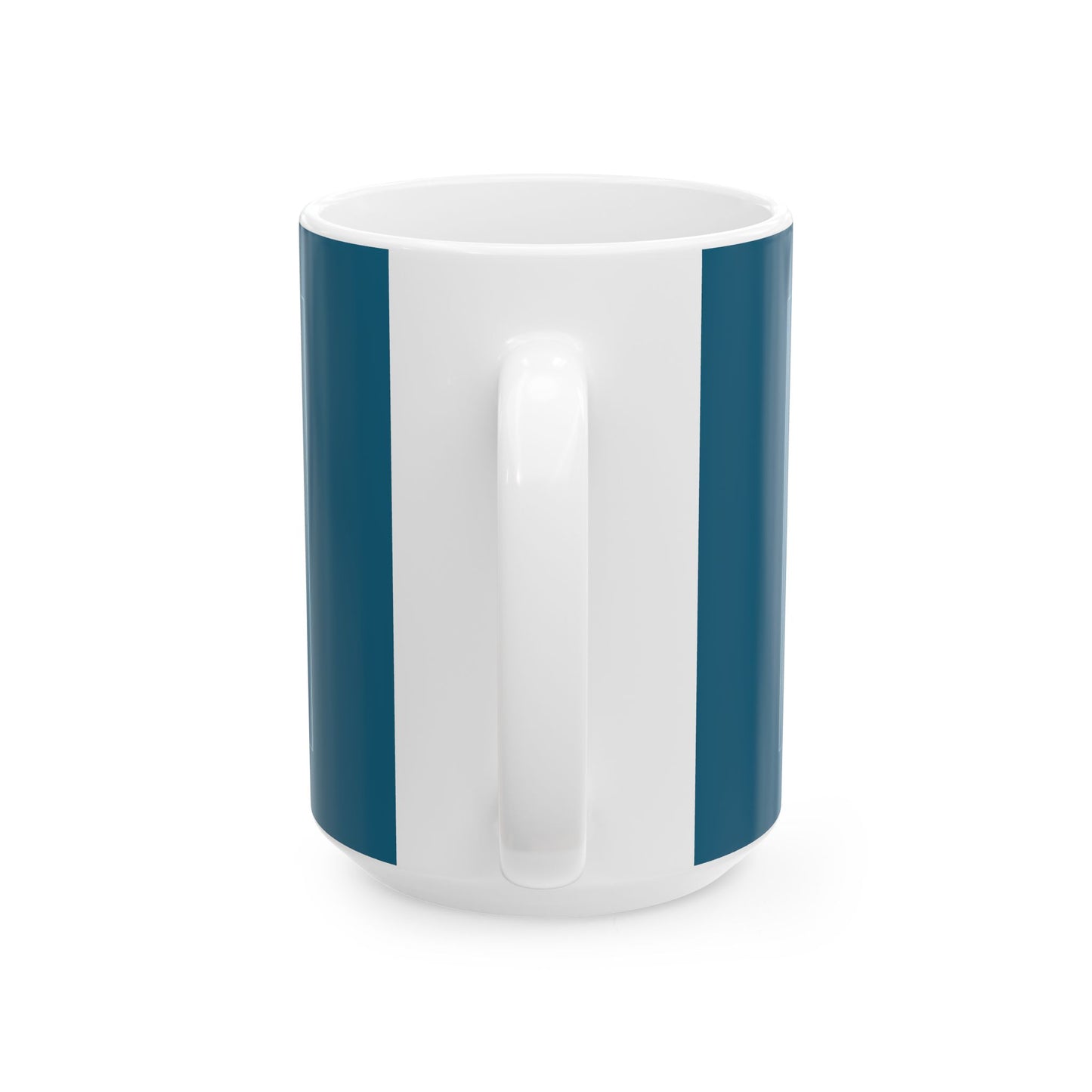 Blueprint Car Sketch Ceramic Mug — Classic Automotive Blueprint Coffee Cup (11oz/15oz)