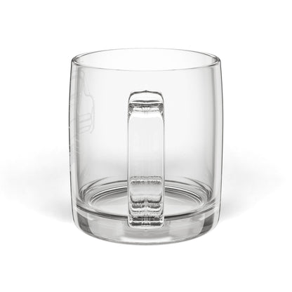 Glass Coffee Mug, 12.25oz (Engraving)