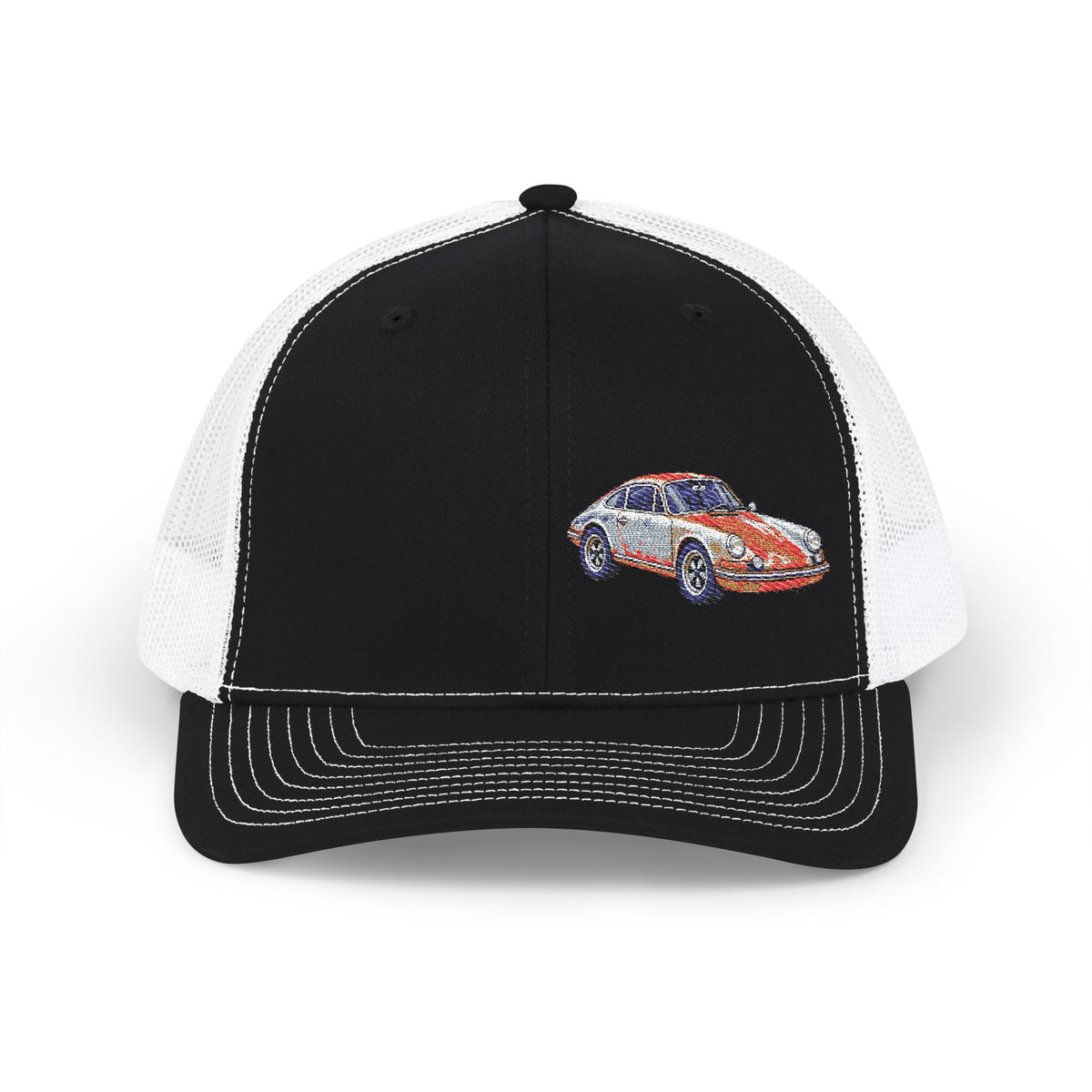 Vintage Sports Car Trucker Cap – Embroidered Classic Car Snapback