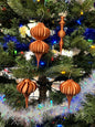1940s Inspired Retro Tree Geometric Ornaments
