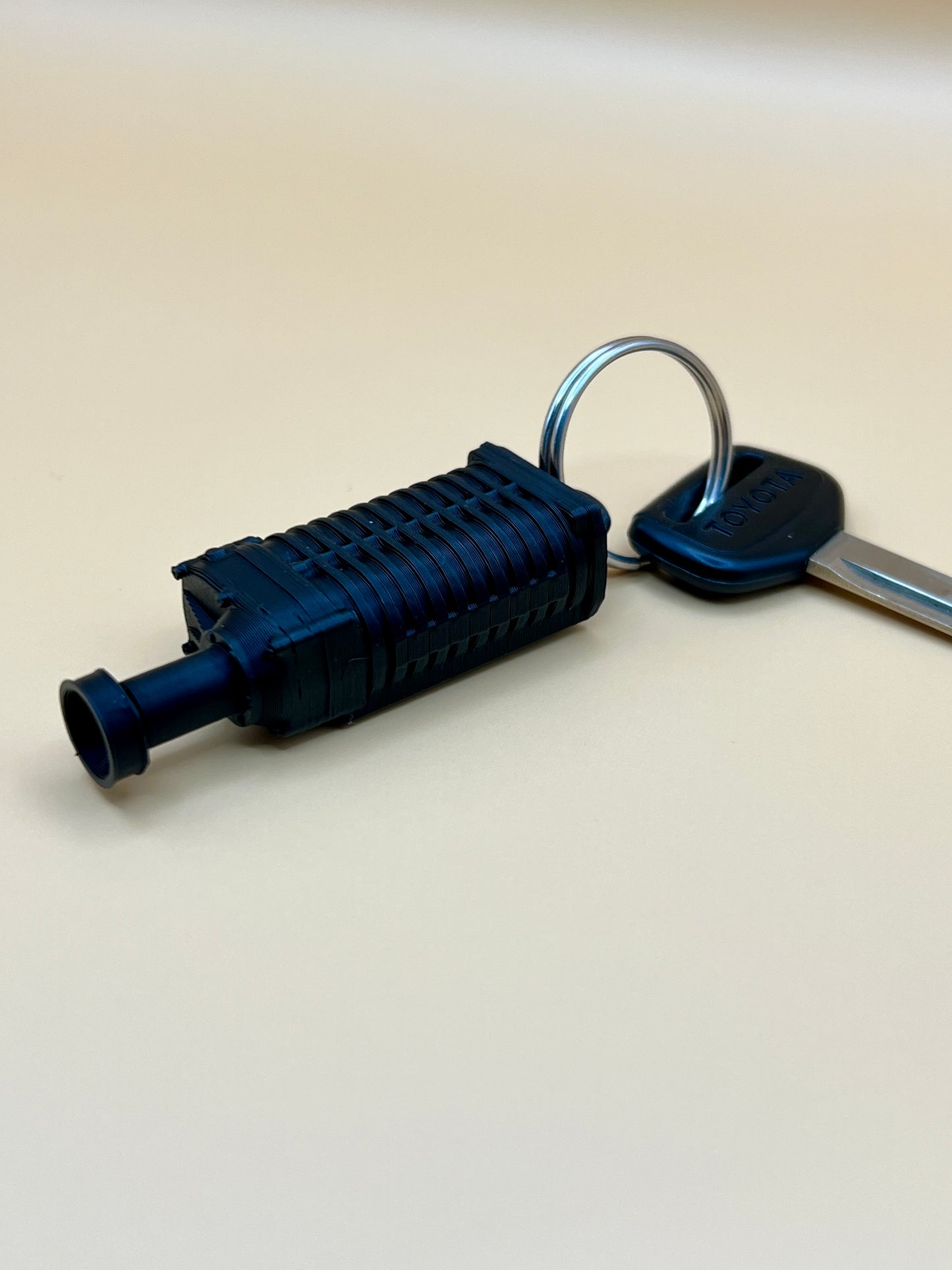 Supercharger keychain