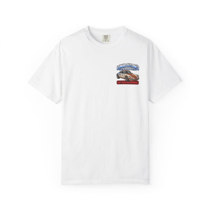Vintage Racing T-Shirt — "Project Lunar Outlaw" Car Graphic