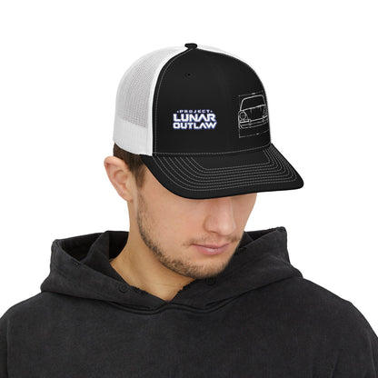 Lunar Outlaw Trucker Cap - Vintage Car Snapback Hat