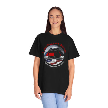 LunarOutlaw's Garage T-Shirt — Vintage Auto Tee