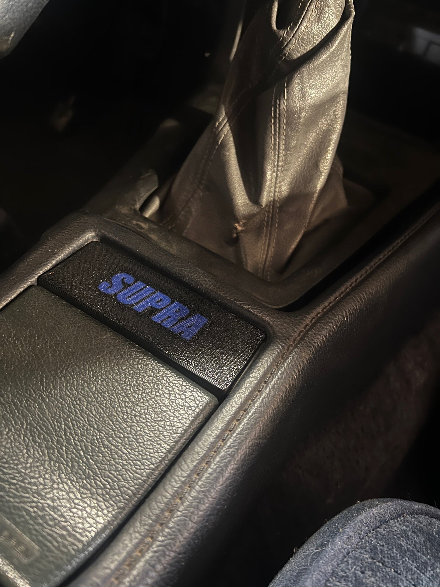1986.5 -1989 MK3 Toyota Supra TEMS Delete Plate