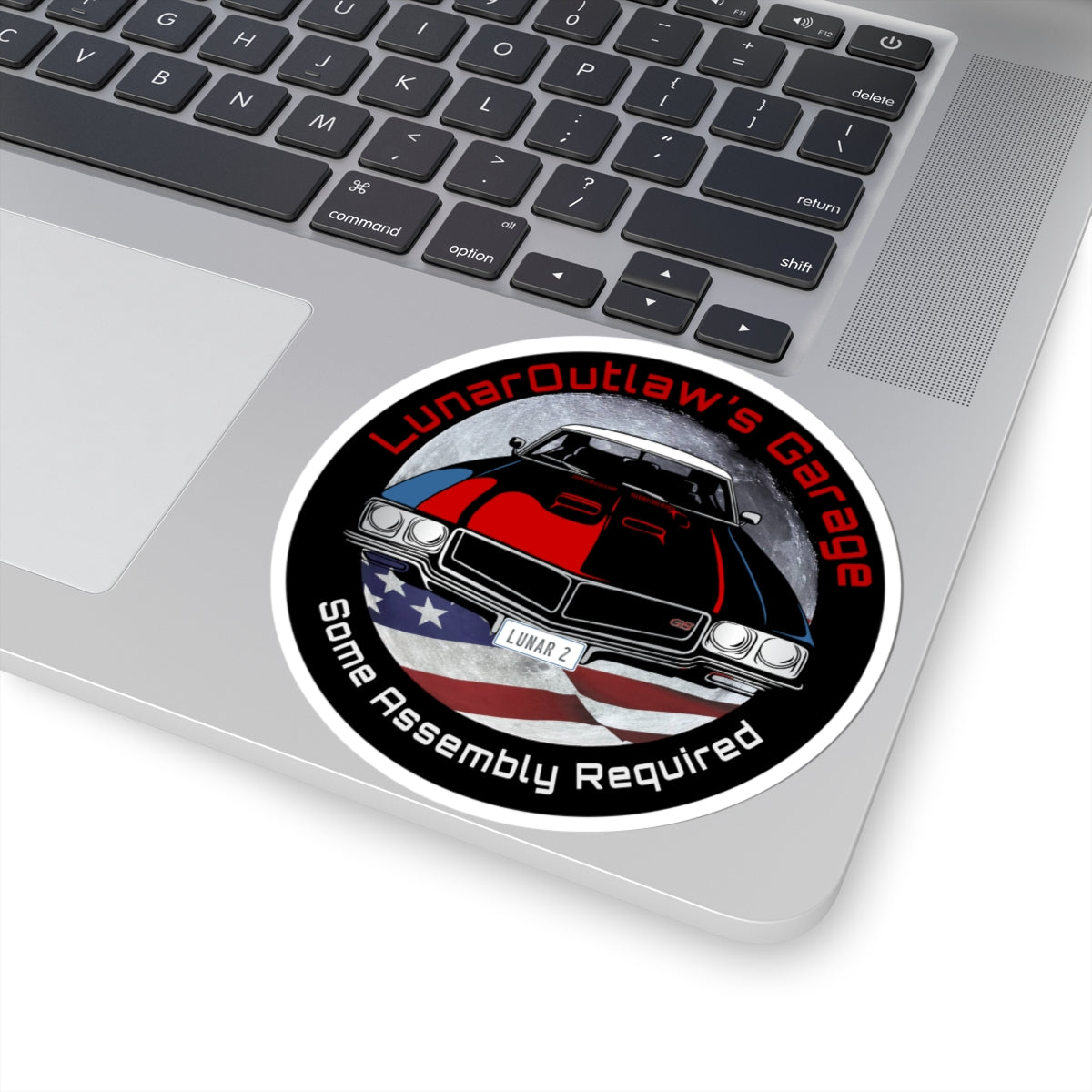 LunarOutlaw's Garage 4x4 sticker