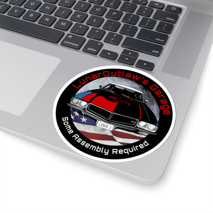 LunarOutlaw's Garage 4x4 sticker