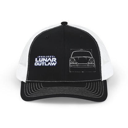 Lunar Outlaw Trucker Cap - Vintage Car Snapback Hat
