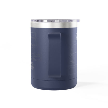 Coffee Mug Tumbler, 15oz
