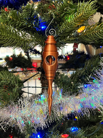 1940s Inspired Retro Tree Geometric Ornaments