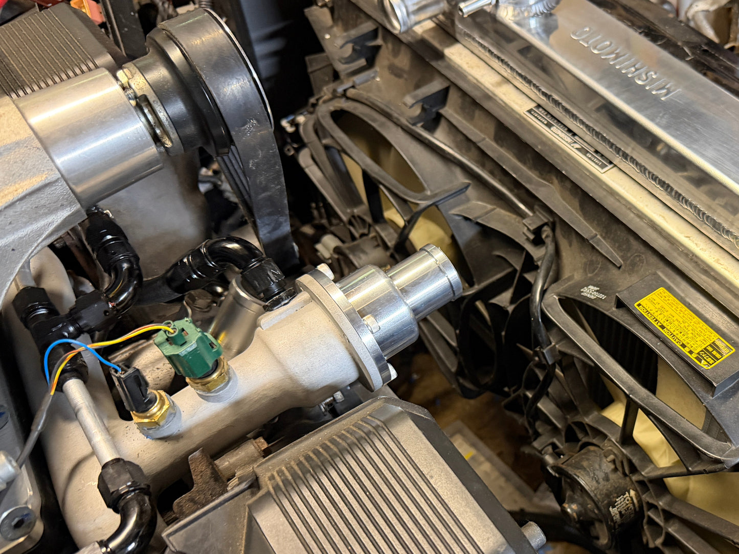 NON-VVTI 1UZ-FE Front Water Crossover kit