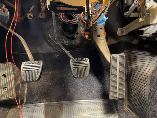 Toyota Supra C5 Throttle Pedal Bracket — GM DBW Pedal Conversion Mount