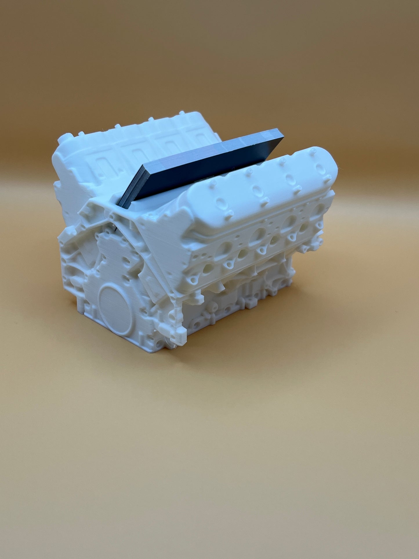 HD LS V8 With Heads Business Card Holder