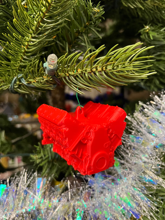 HD LS V8 with heads SD Ornament