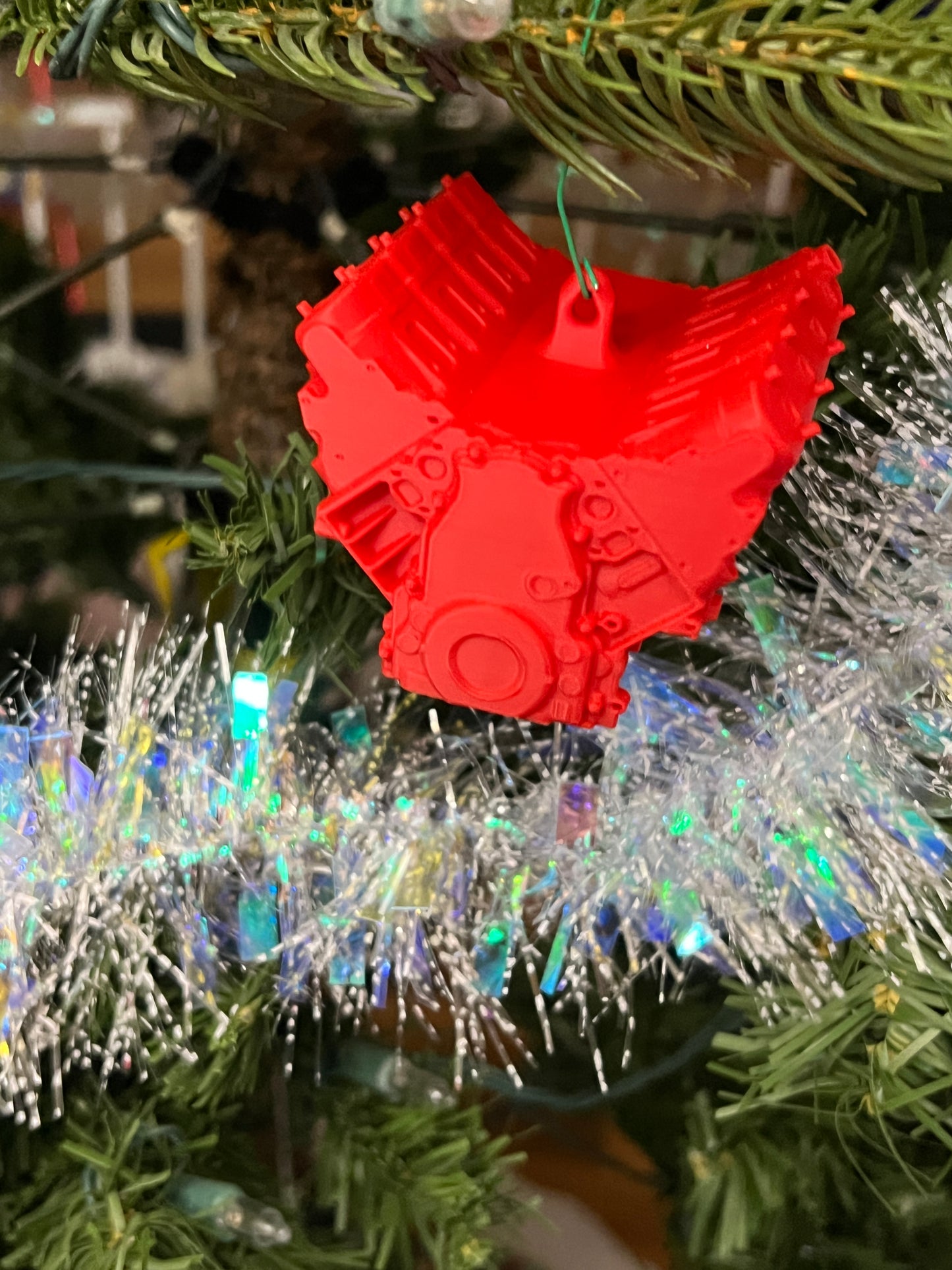 HD LS V8 with heads SD Ornament