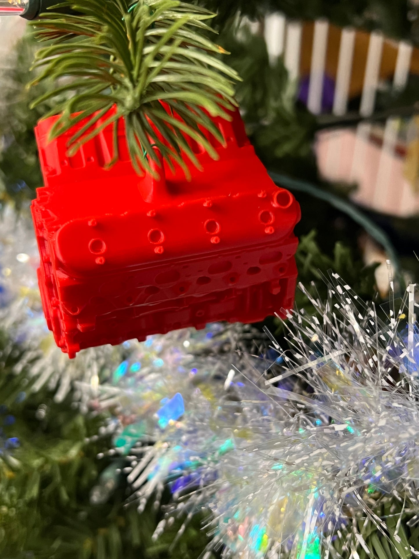 HD LS V8 with heads SD Ornament