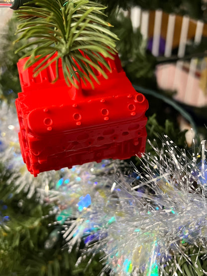 HD LS V8 with heads SD Ornament