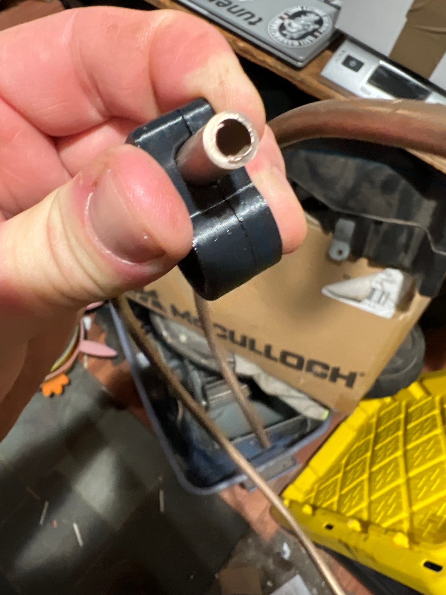 Fuel and Brake Line Holders