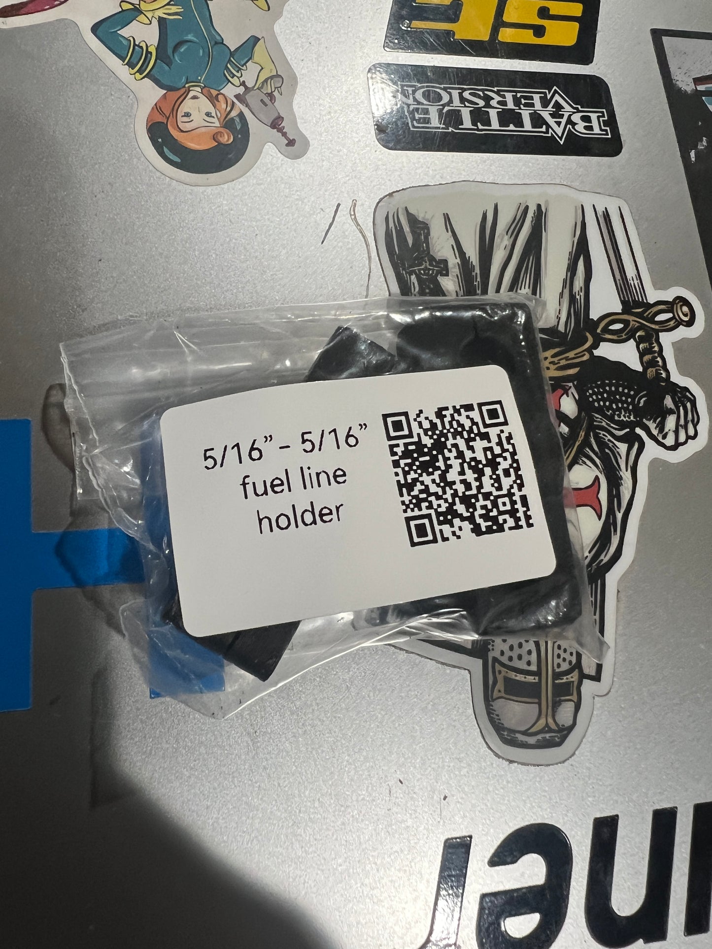 Fuel and Brake Line Holders