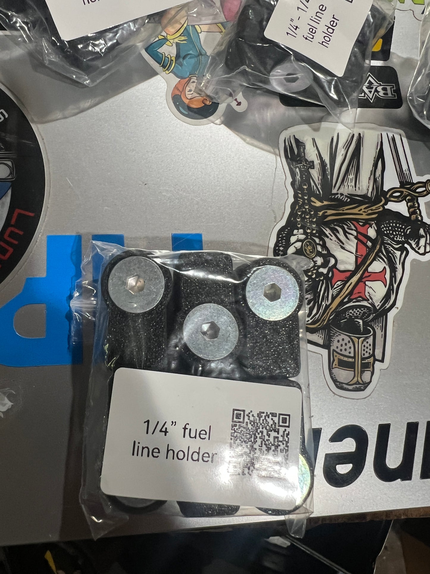 Fuel and Brake Line Holders