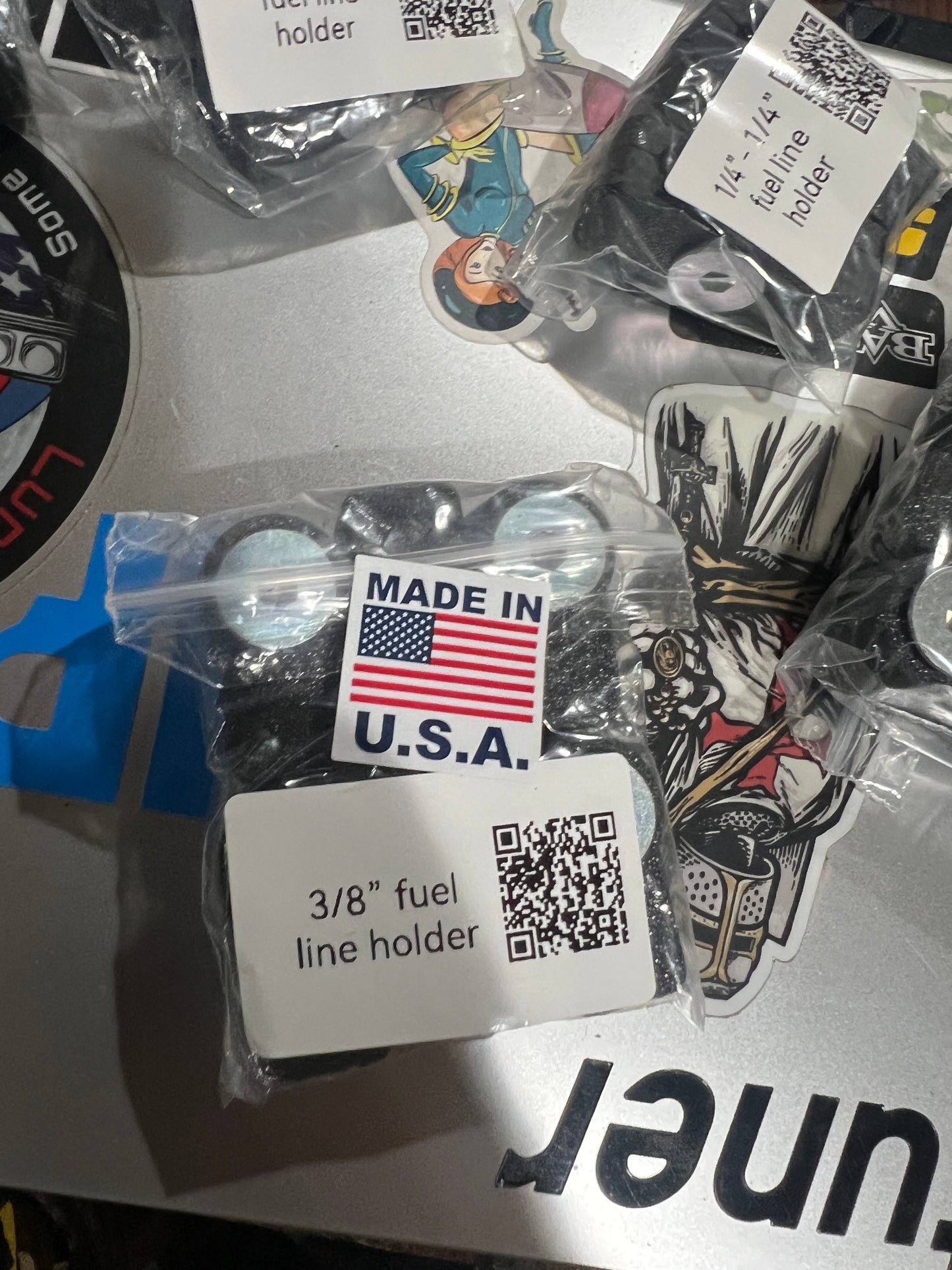 Fuel and Brake Line Holders