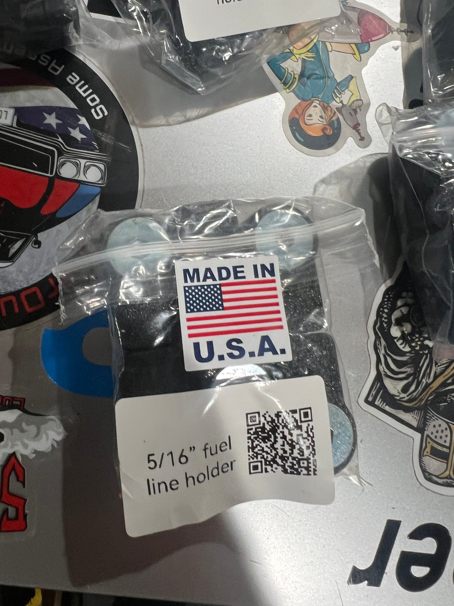 Fuel and Brake Line Holders
