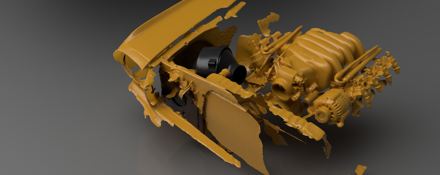Air Box for First Gen Mustang Engine Swap