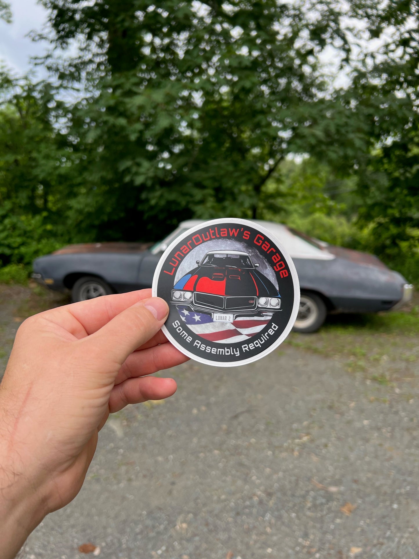 LunarOutlaw's Garage Sticker