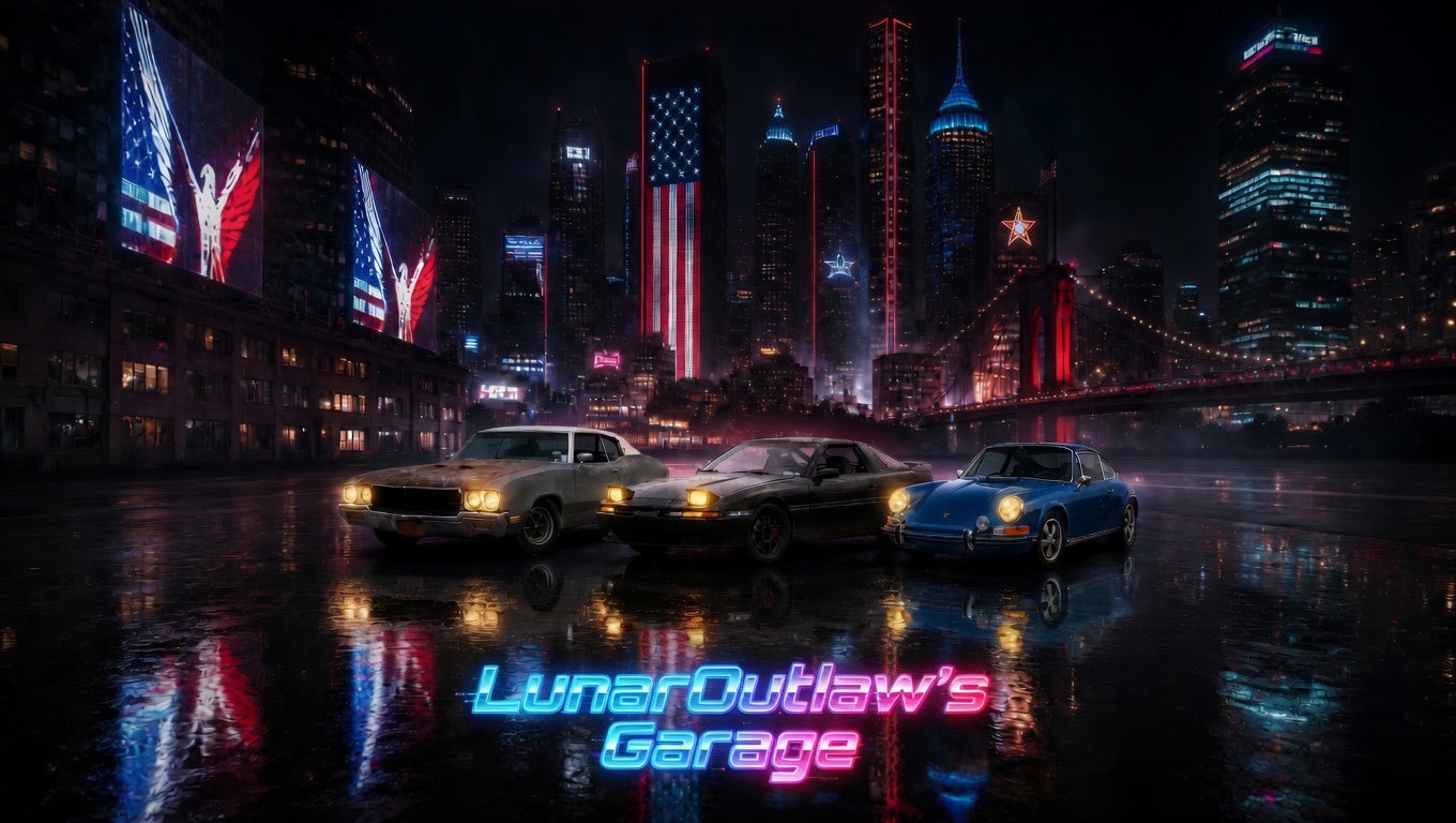 LunarOutlaw’s Garage fundraiser wallpapers