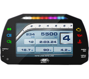 AIM MXS 5 Dash - LinkECU Strada Street Edition"